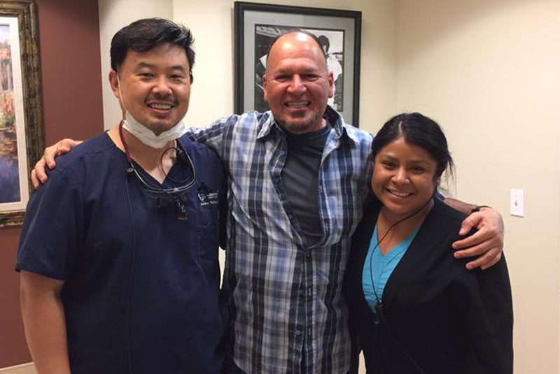 dental patients smiling